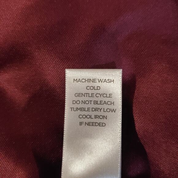 Avenue Velvet Burnout Cutout Asymmetrical 3/4 Sleeve Top Size 14/16 Whimsigoth - Picture 9 of 11